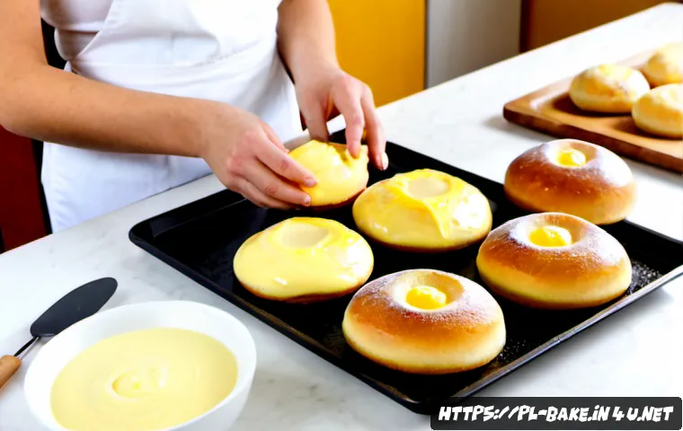 커스터드 크림빵 제조법 관련 이미지 1